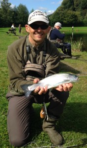 Mike with a Blue
