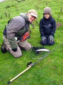 GAIA Assessor Louis Noble and Grayling stalker Seth Daley