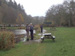 Steve and Graham tackling the Double Spey